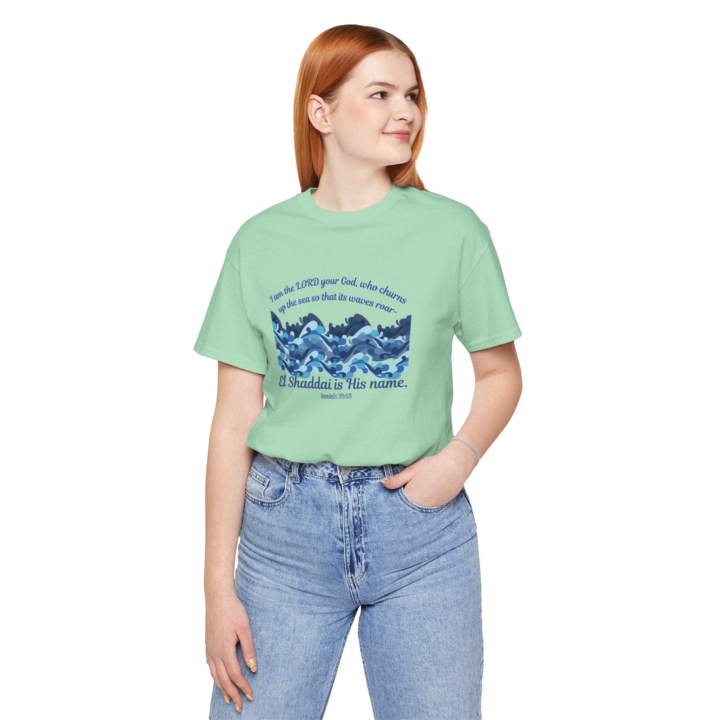 "El Shaddai – the Waves Roar" T-Shirt