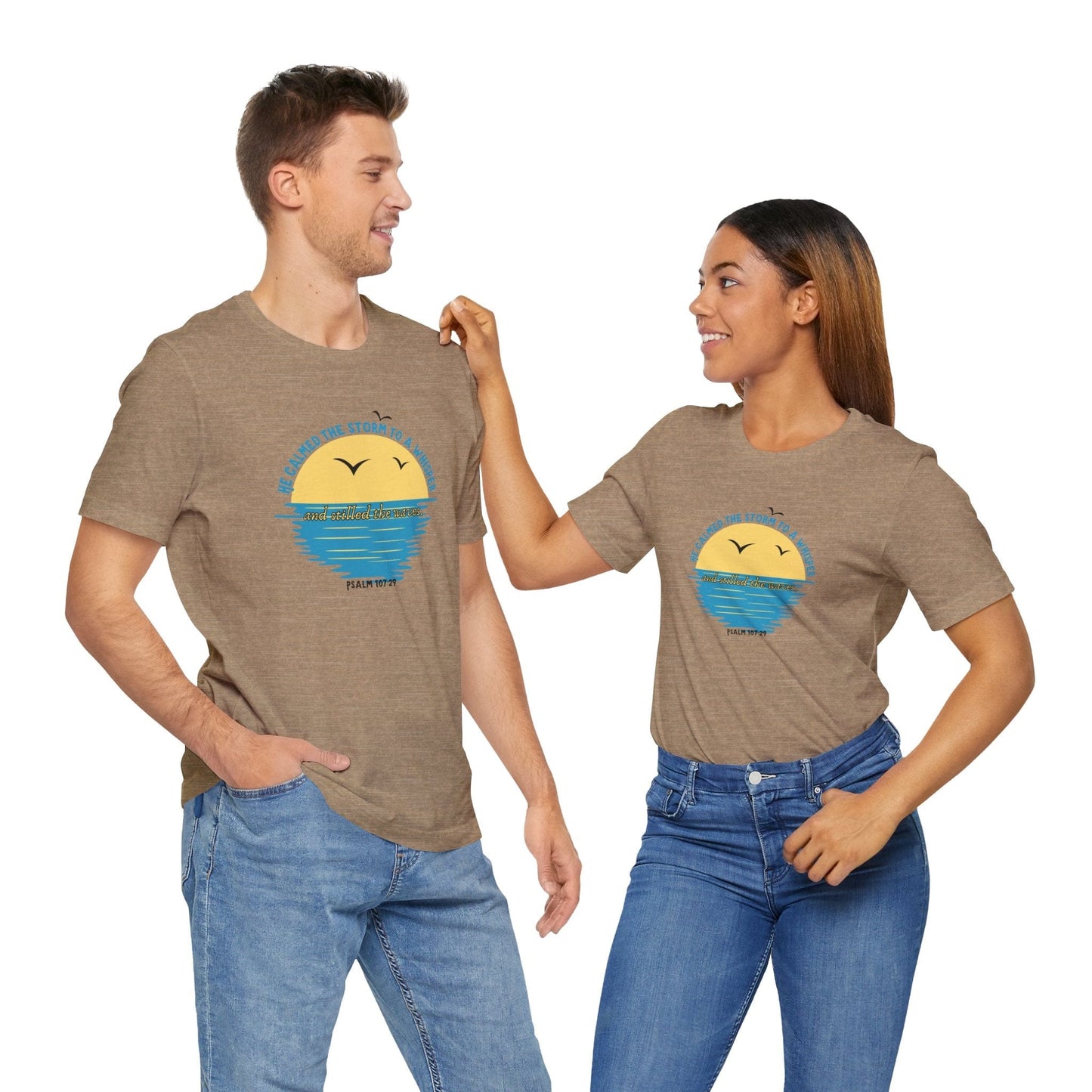 "He Calmed the Storm" T-Shirt