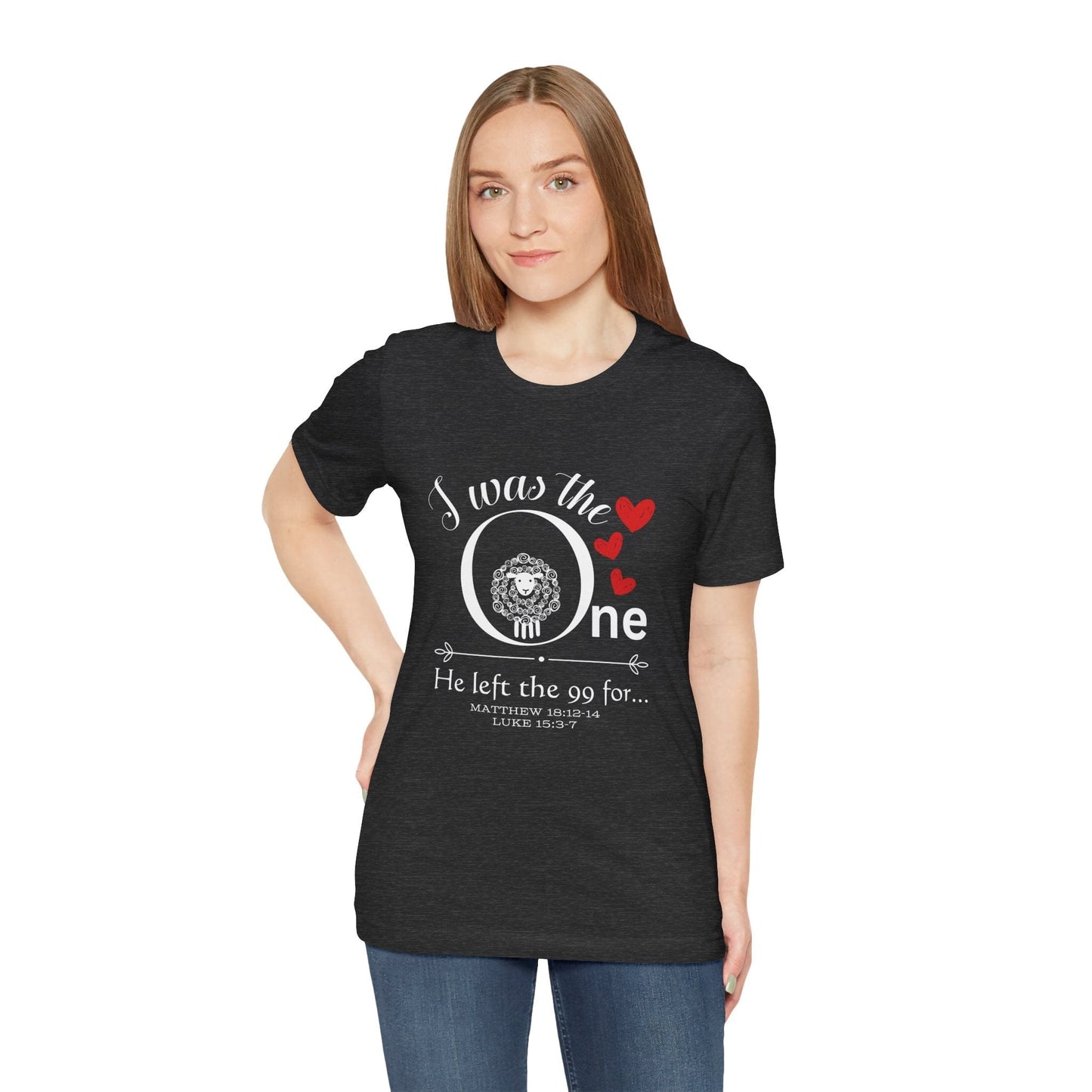 He Left the 99 For Me T-Shirt | Matthew 18:12-14 & Luke 15:3-7 Tee