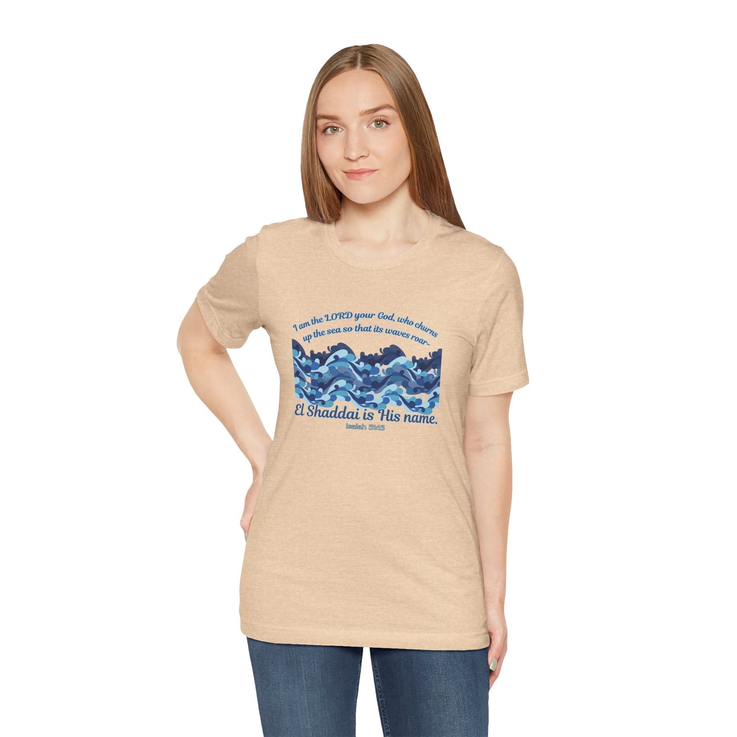 "El Shaddai – the Waves Roar" T-Shirt