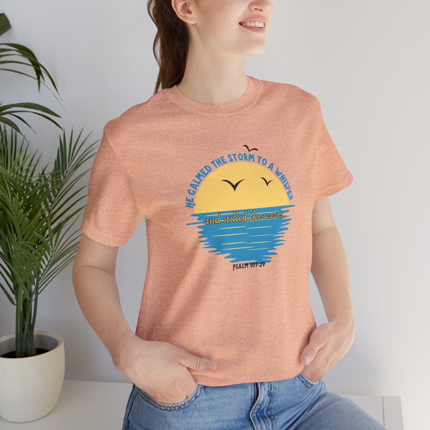 "He Calmed the Storm" T-Shirt
