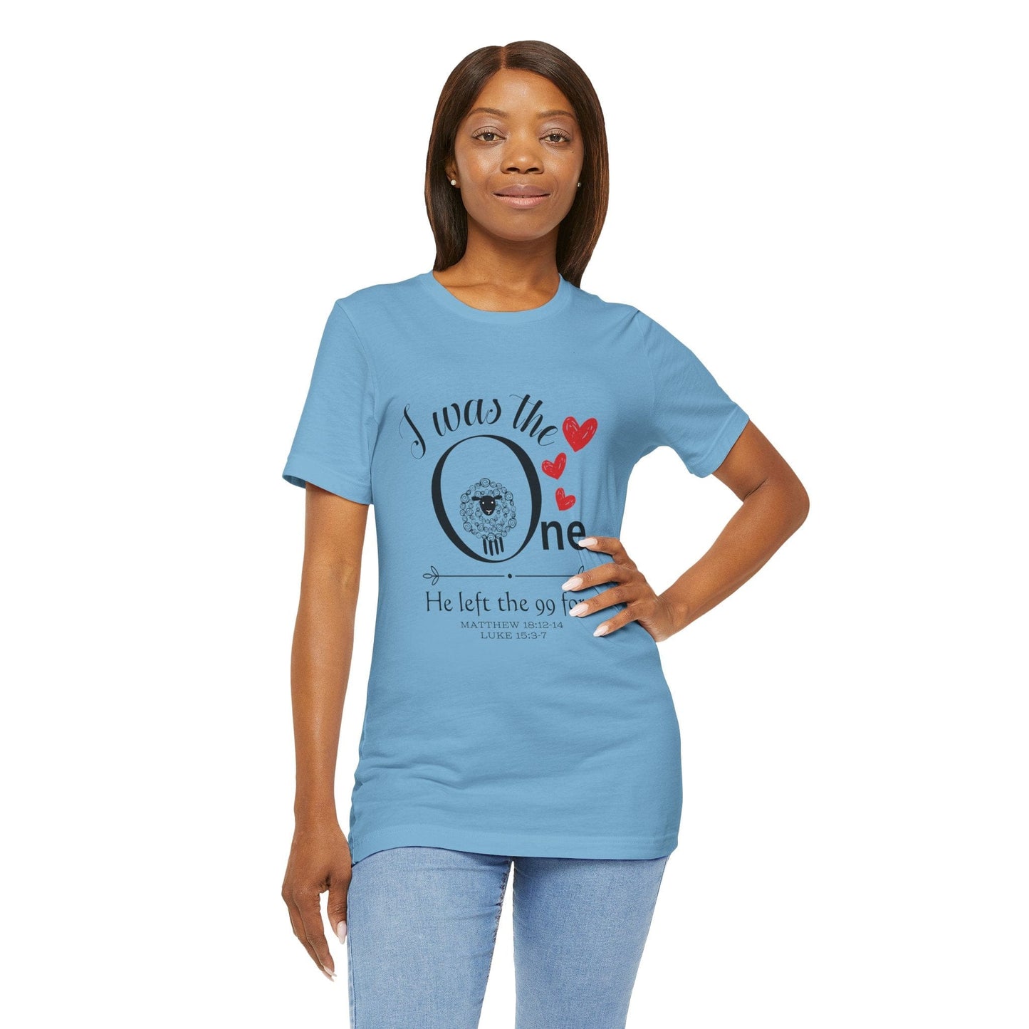 He Left the 99 For Me T-Shirt | Matthew 18:12-14 & Luke 15:3-7 Tee