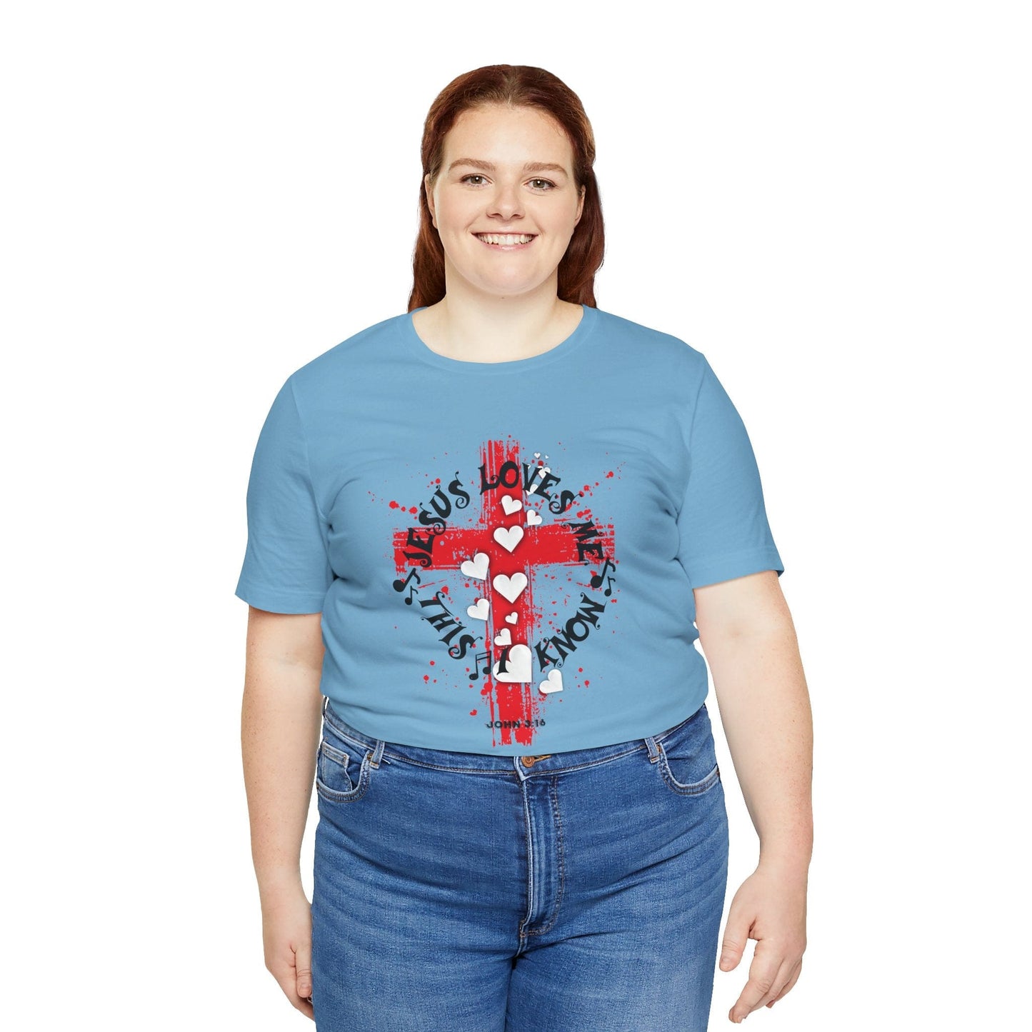 “Jesus Loves Me” Cross T-Shirt