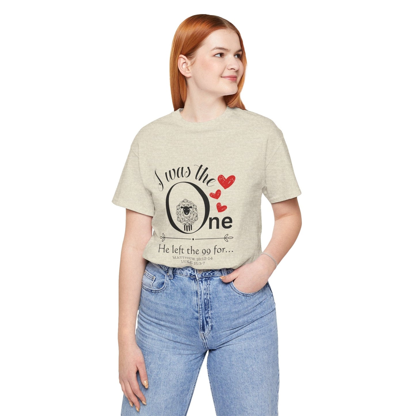 He Left the 99 For Me T-Shirt | Matthew 18:12-14 & Luke 15:3-7 Tee