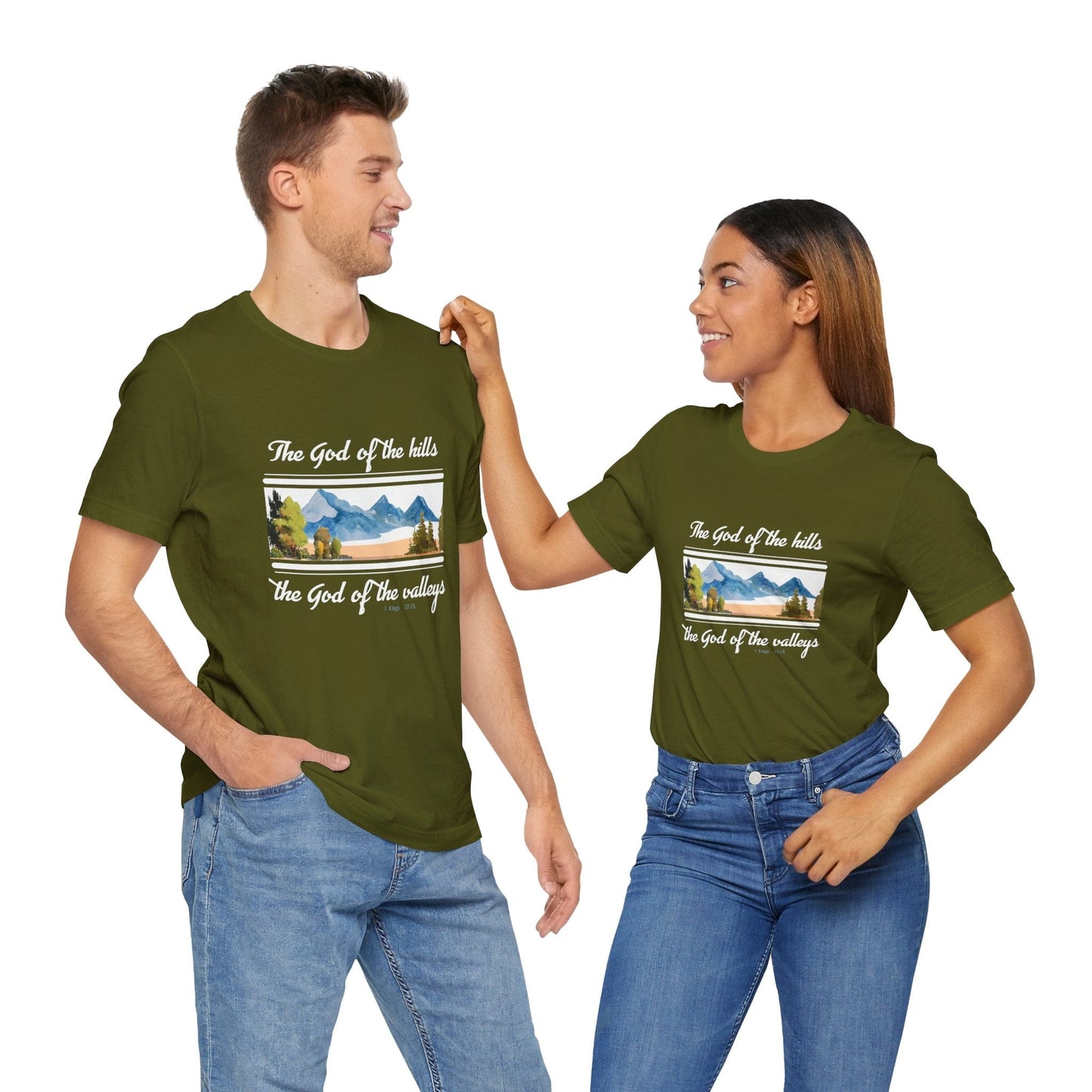“God of the Hills” Bold T-Shirt