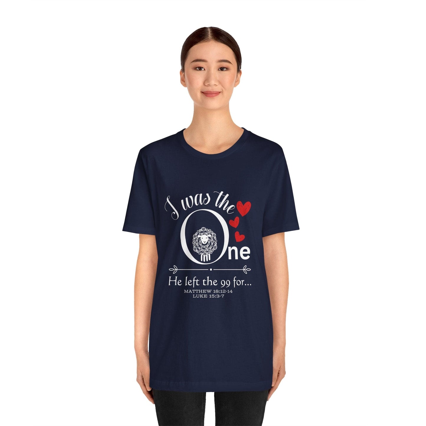 He Left the 99 For Me T-Shirt | Matthew 18:12-14 & Luke 15:3-7 Tee