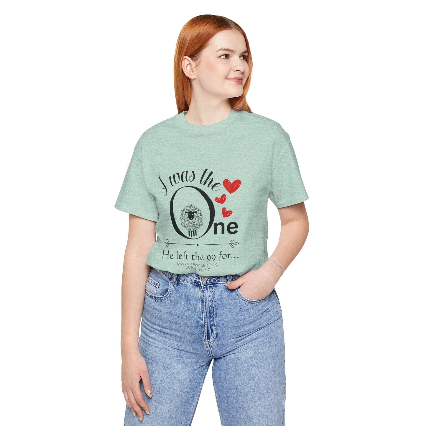 He Left the 99 For Me T-Shirt | Matthew 18:12-14 & Luke 15:3-7 Tee