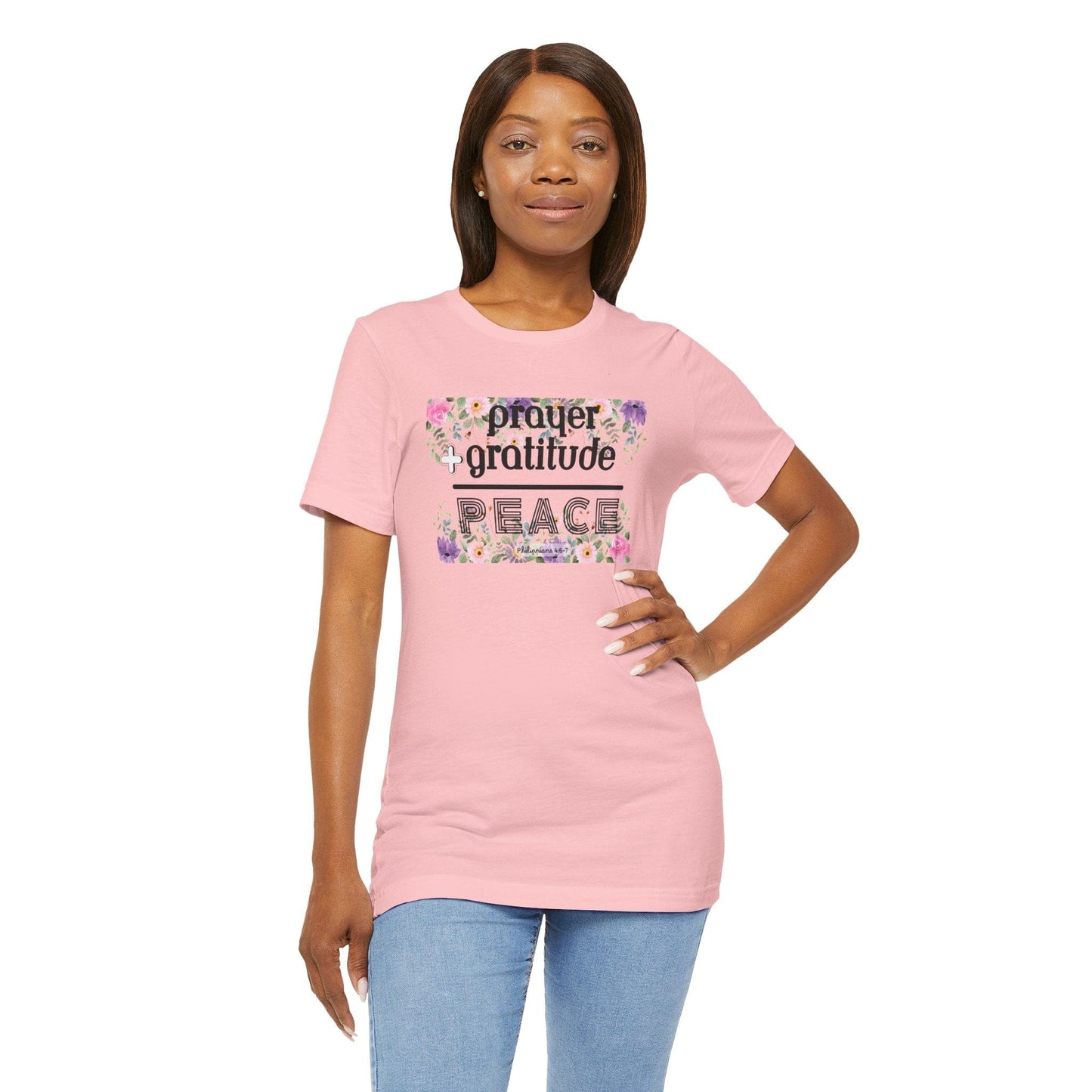 "Prayer+Gratitude=Peace” T-Shirt