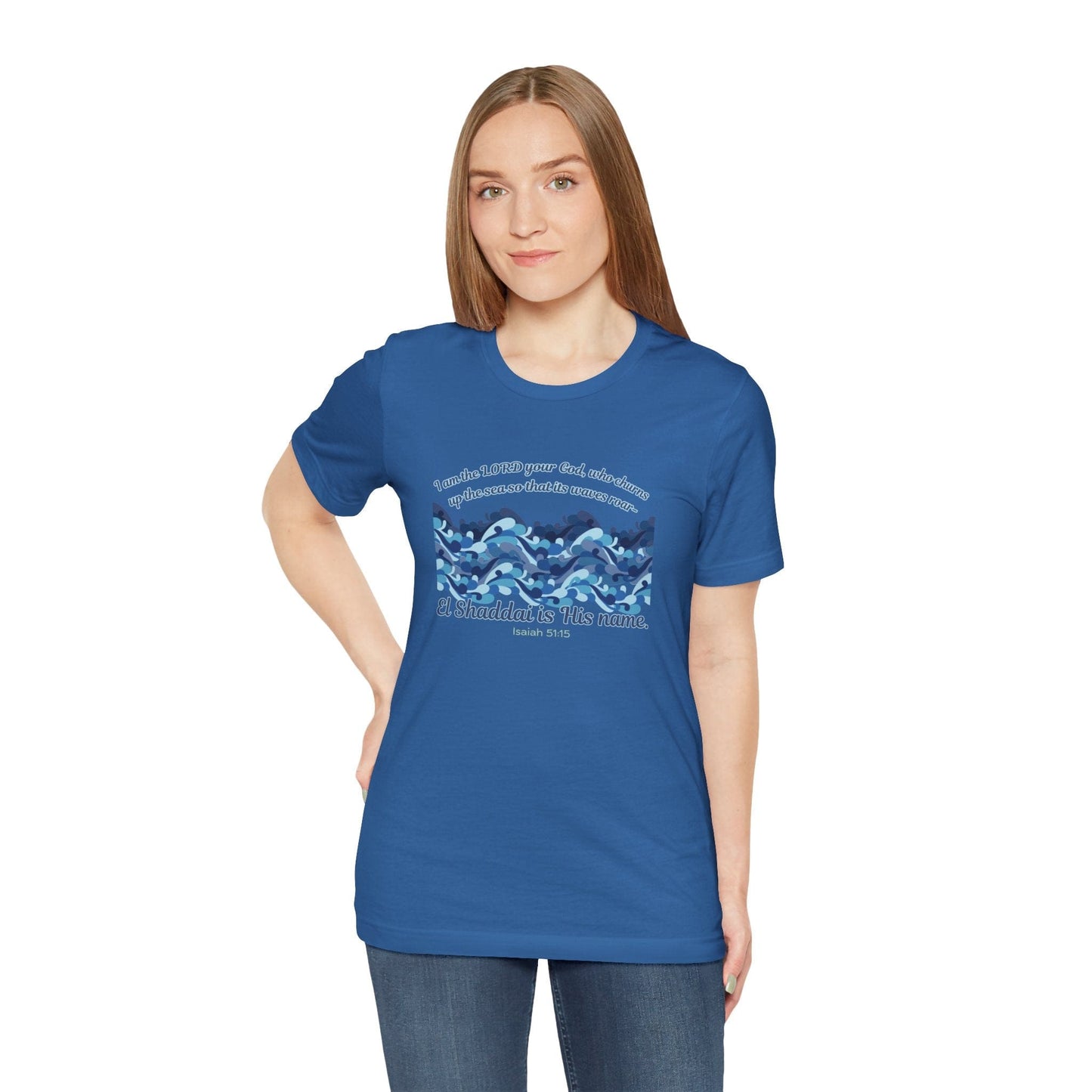 "El Shaddai – the Waves Roar" T-Shirt