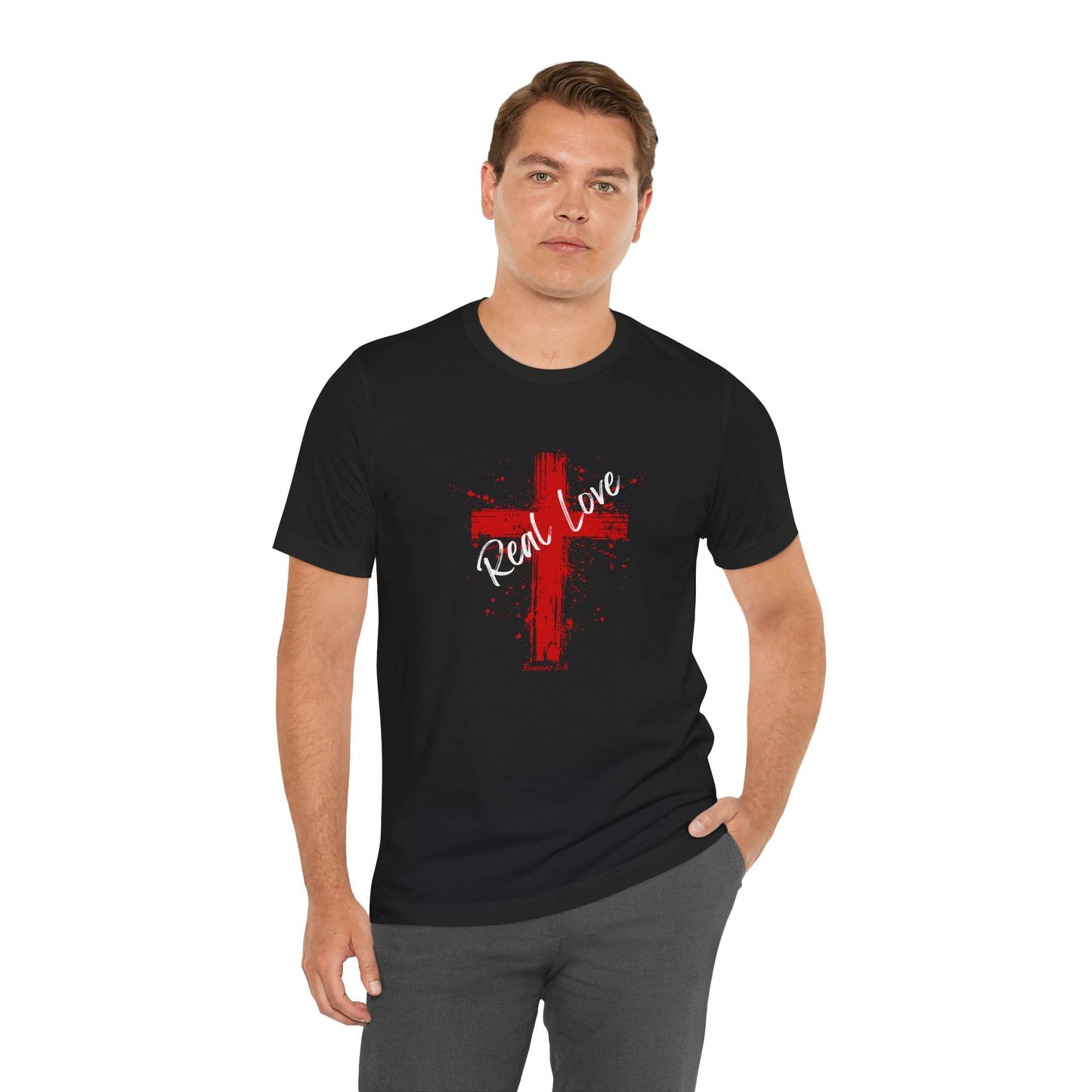 "Real Love” Cross T-Shirt