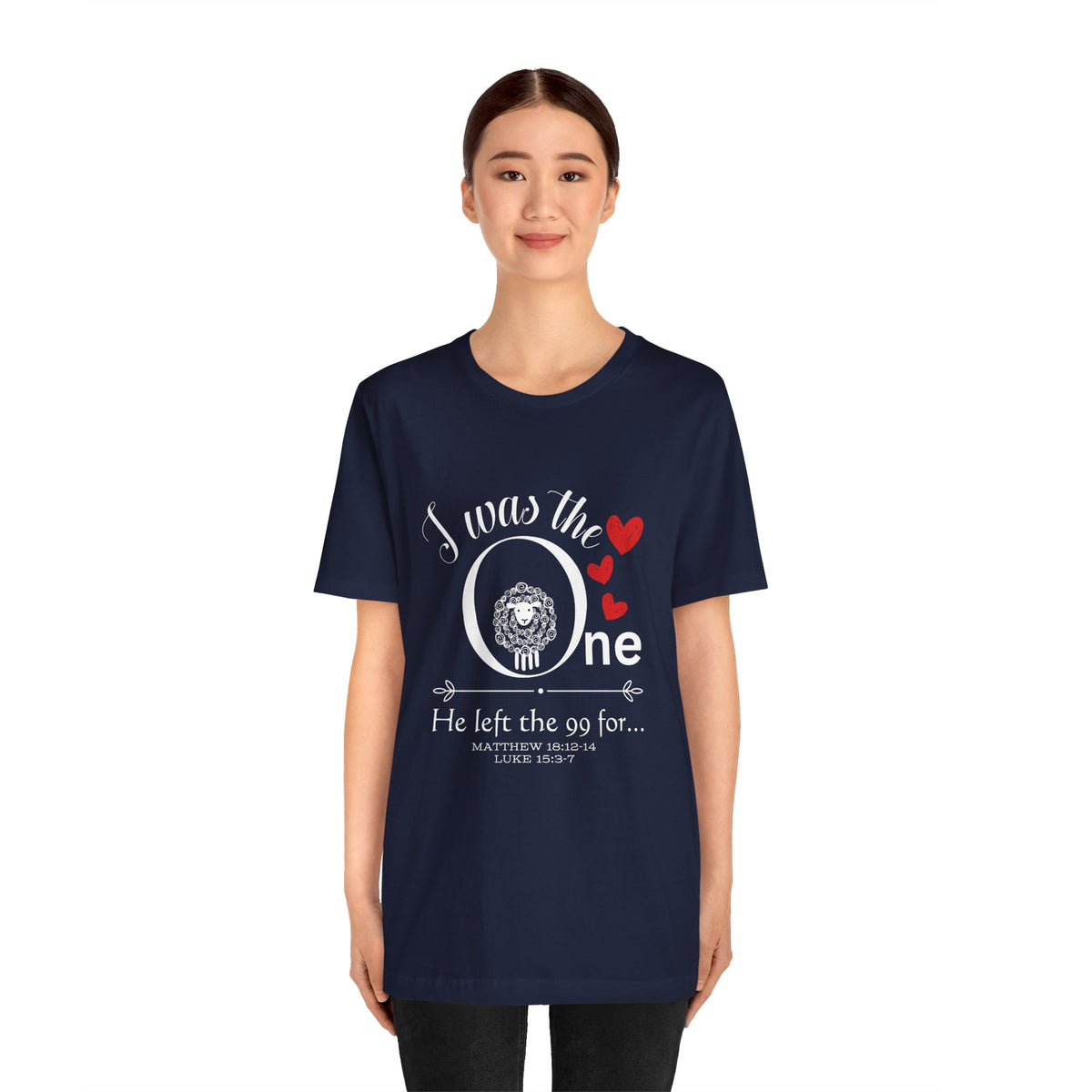 He Left the 99 For Me T-Shirt | Matthew 18:12-14 & Luke 15:3-7 Tee