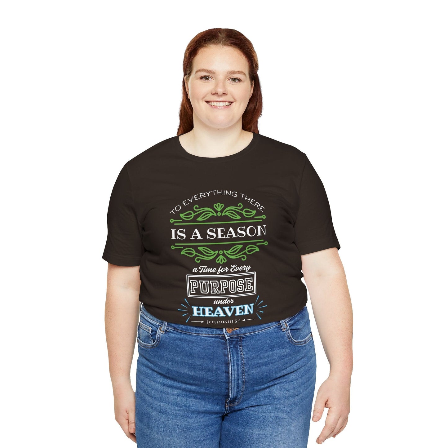 To Everything a Season – Ecclesiastes 3:1 Heaven Scripture T-Shirt