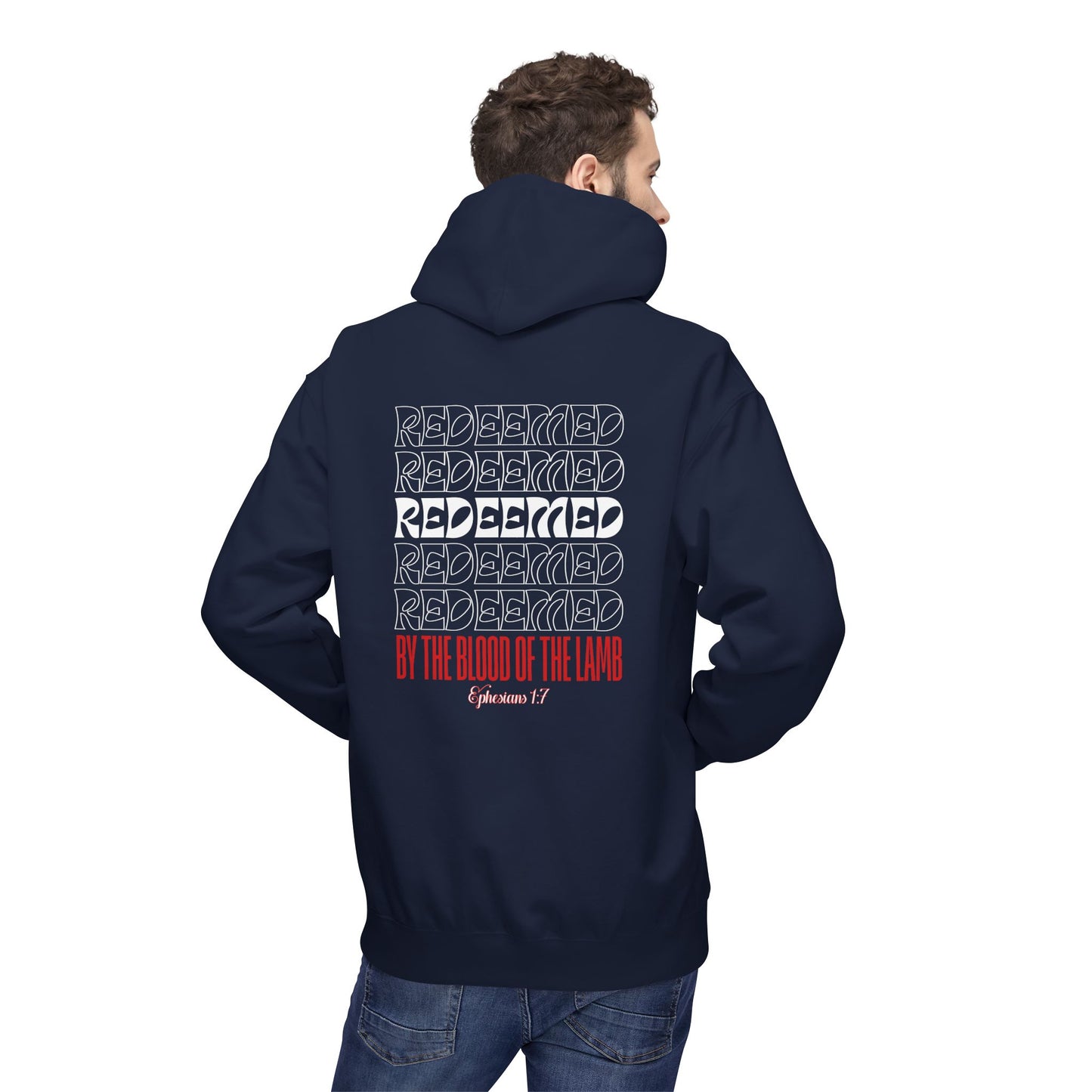 Redeemed by the Blood Unisex Christian Hoodie