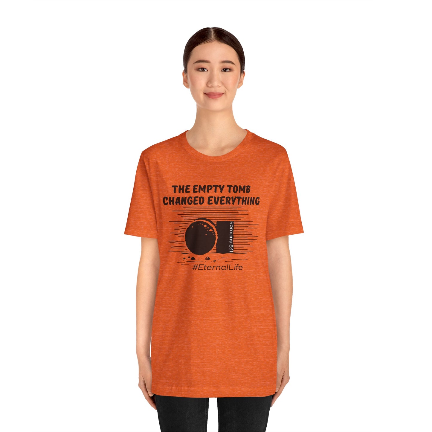 Empty Tomb Bella Canvas T-Shirt | Romans 8:11 #Eternal Life Tee