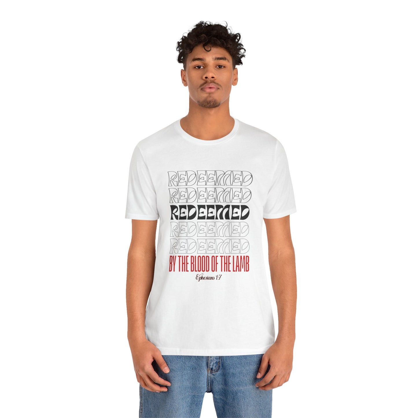 Redeemed by the Blood Bella Canvas T-Shirt | Unisex Christian Tee