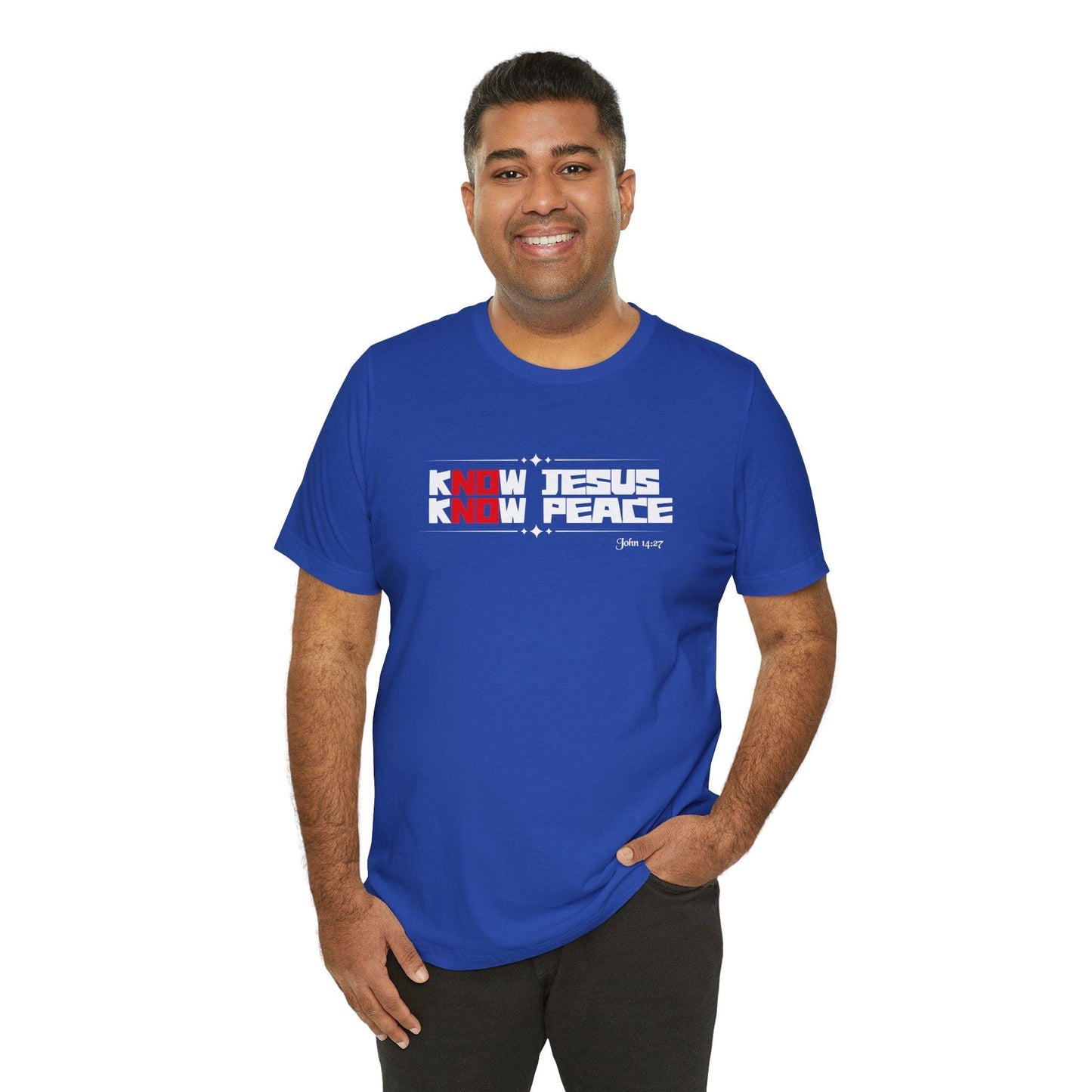 kNOw Jesus, kNOw Peace T-Shirt | Truth Tee Inspired by John 14:27