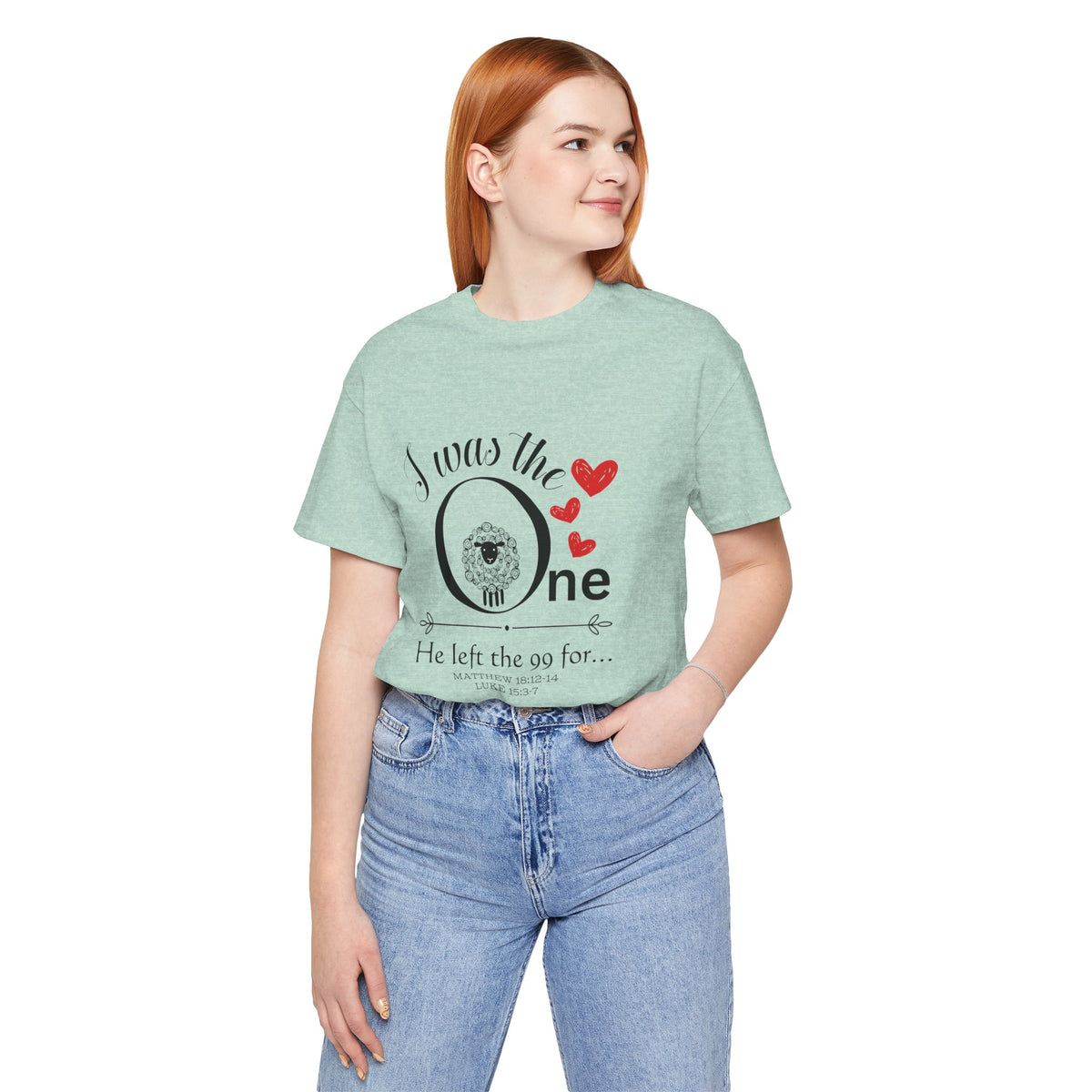He Left the 99 For Me T-Shirt | Matthew 18:12-14 & Luke 15:3-7 Tee