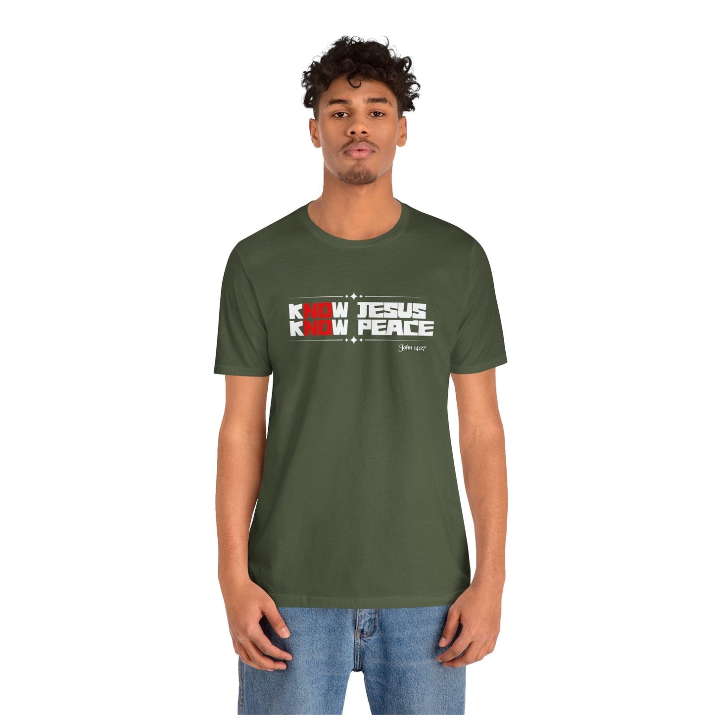kNOw Jesus, kNOw Peace T-Shirt | Truth Tee Inspired by John 14:27