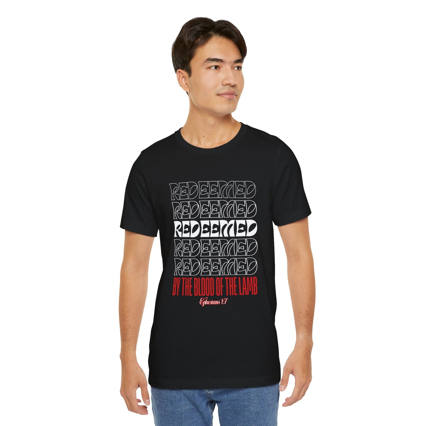 Redeemed by the Blood Bella Canvas T-Shirt | Unisex Christian Tee