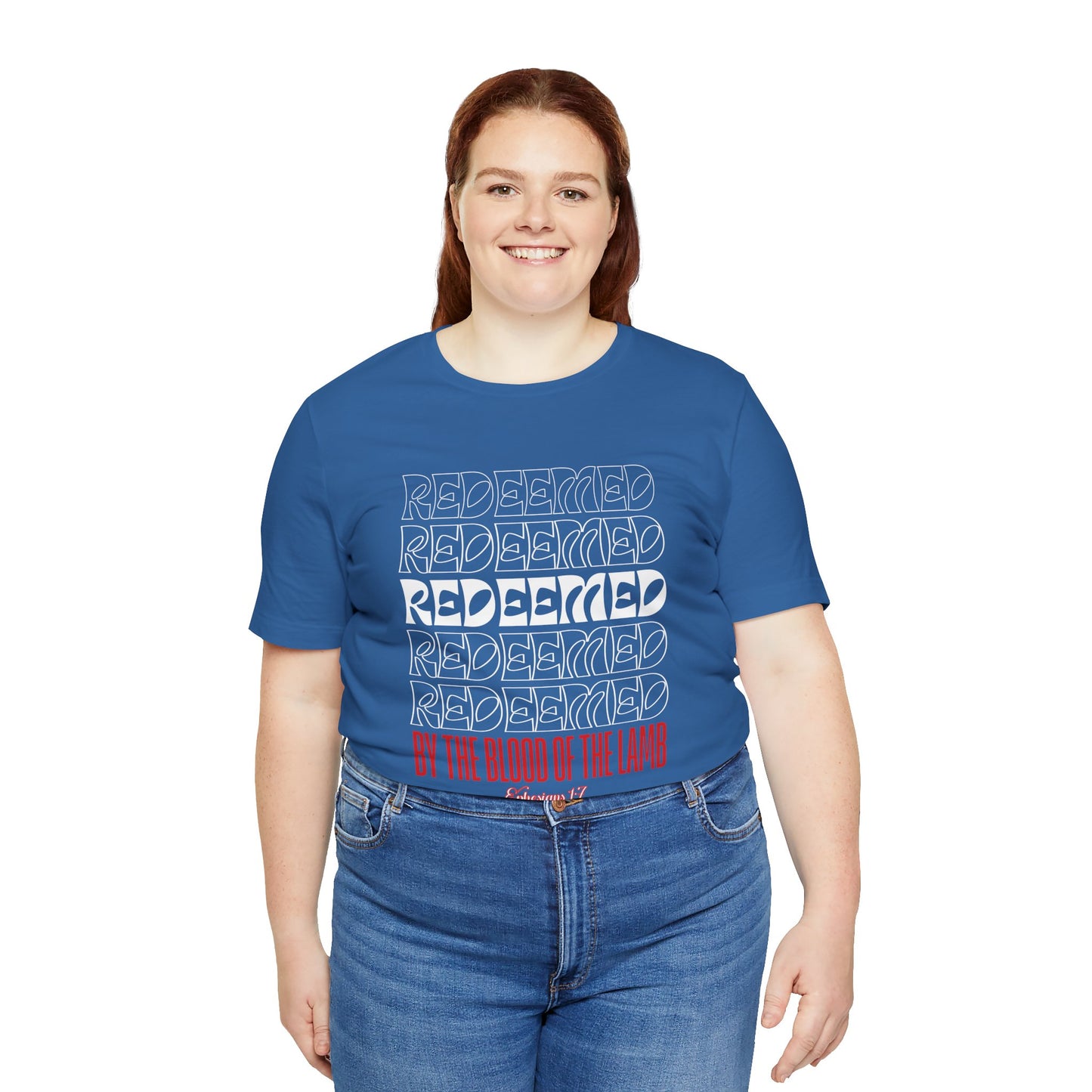 Redeemed by the Blood Bella Canvas T-Shirt | Unisex Christian Tee