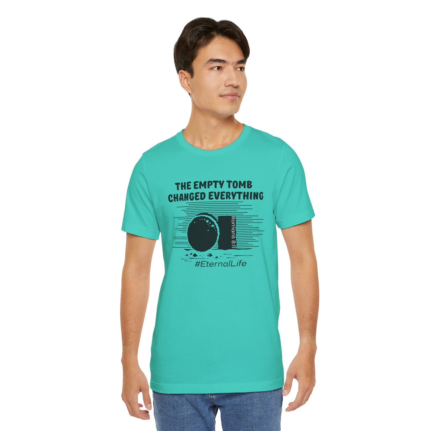 Empty Tomb Bella Canvas T-Shirt | Romans 8:11 #Eternal Life Tee