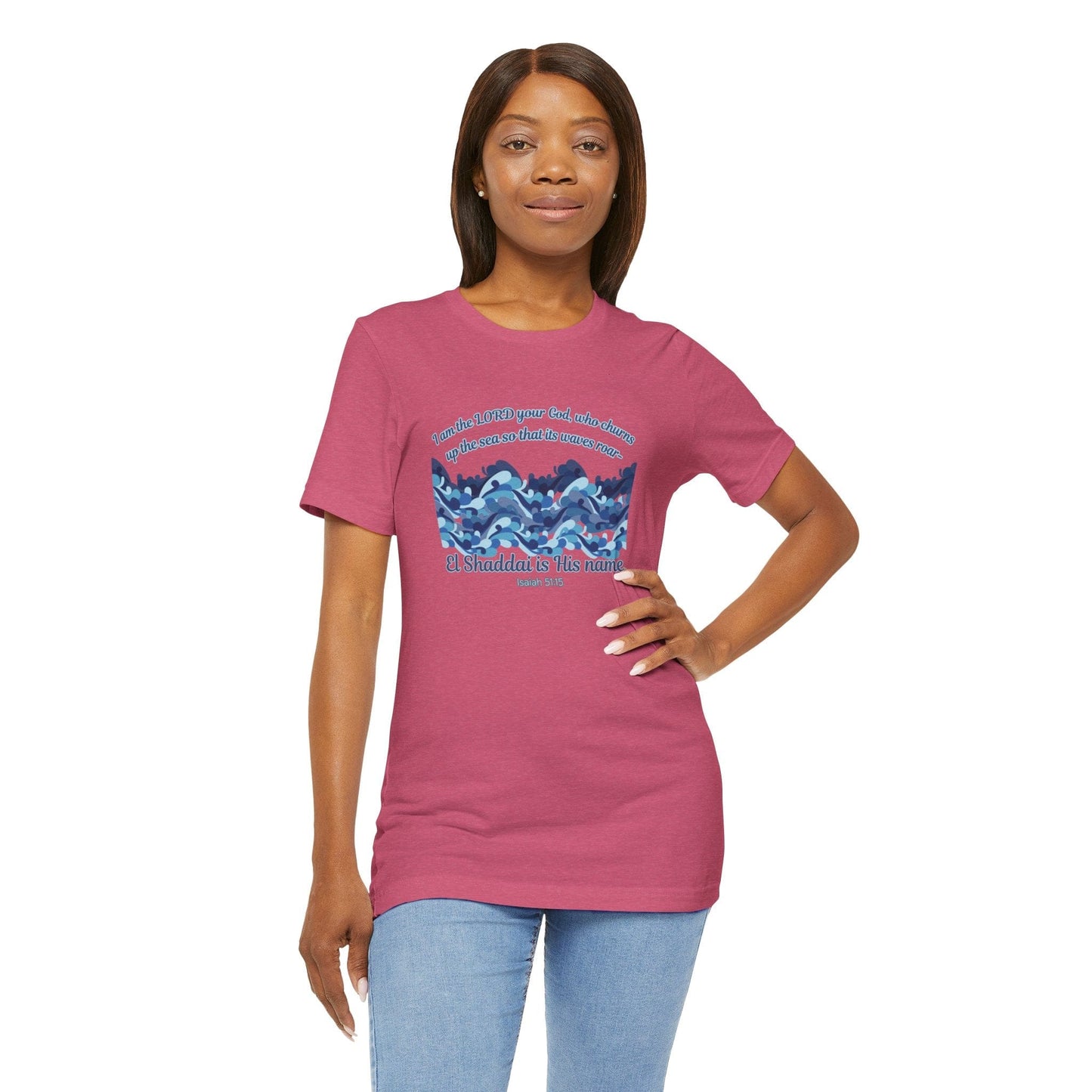 "El Shaddai – the Waves Roar" T-Shirt