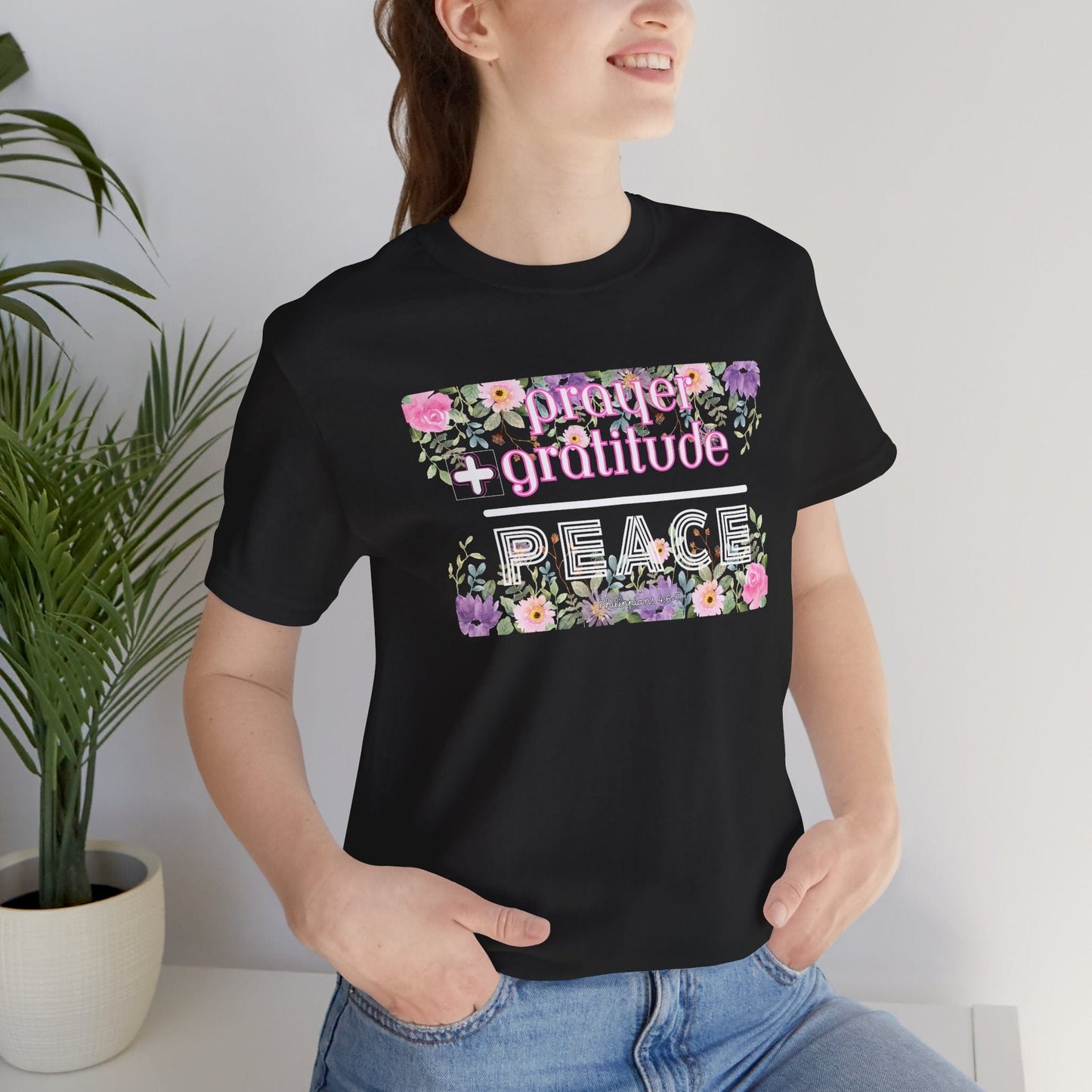 "Prayer+Gratitude=Peace” T-Shirt