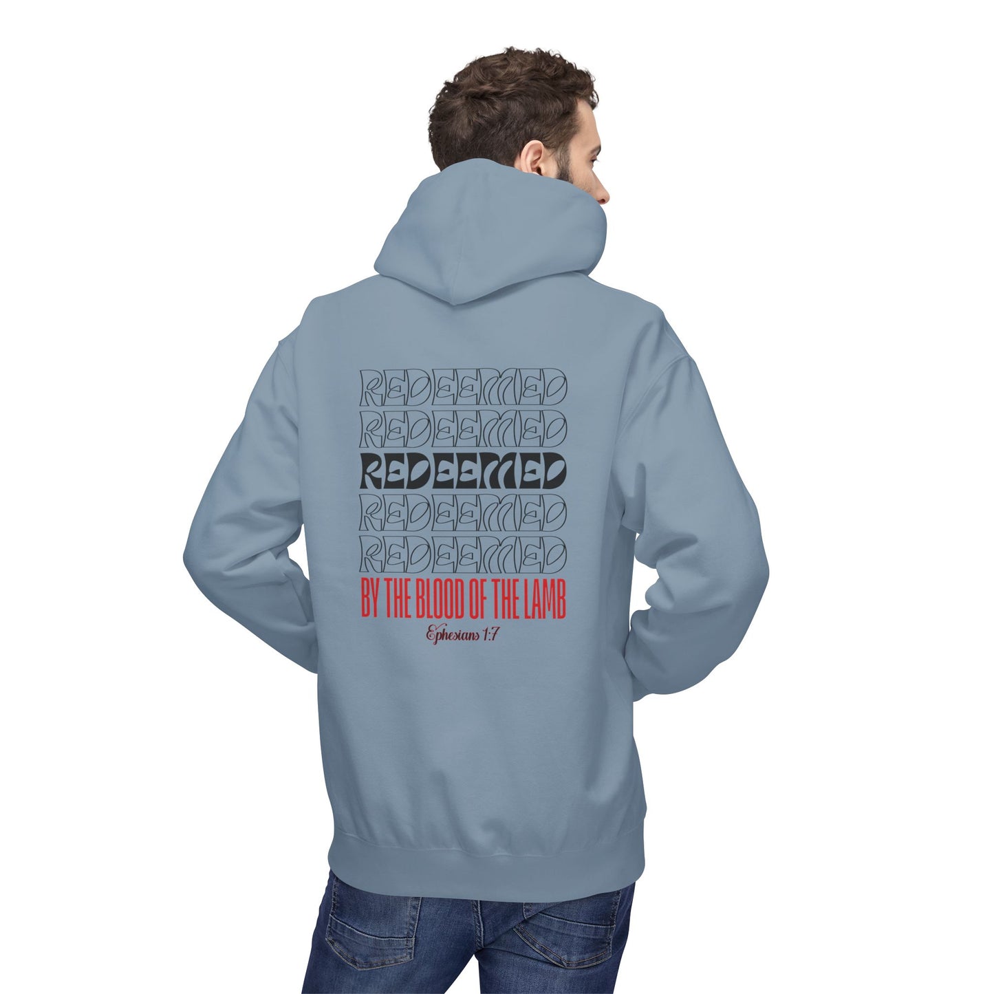 Redeemed by the Blood Unisex Christian Hoodie