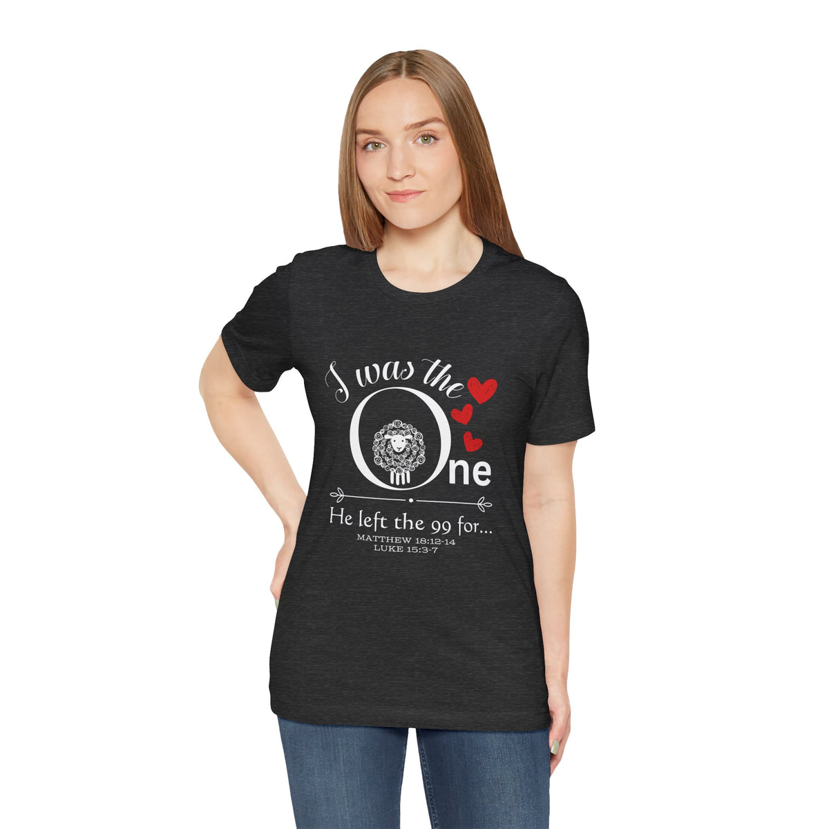 He Left the 99 For Me T-Shirt | Matthew 18:12-14 & Luke 15:3-7 Tee