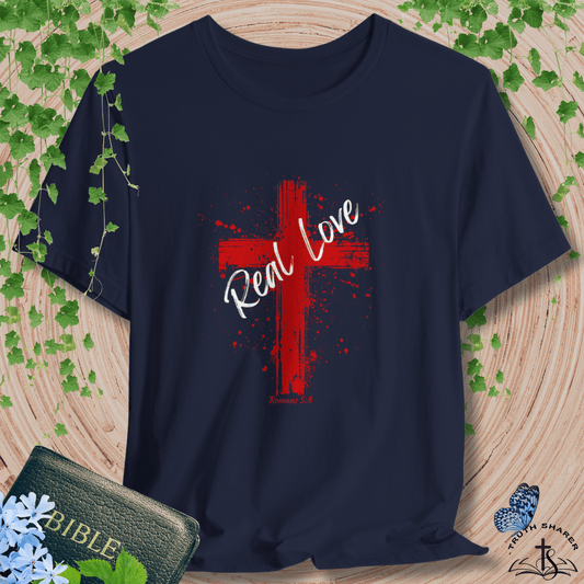 "Real Love” Cross T-Shirt