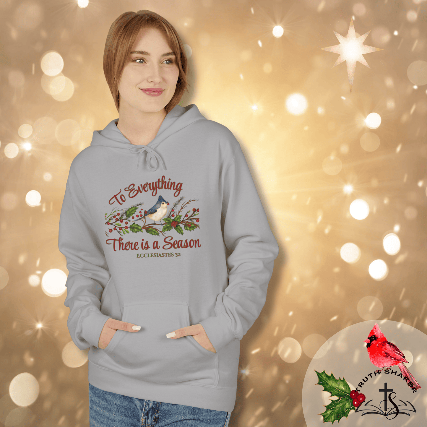 To Everything There Is a Season Hoodie – Ecclesiastes 3:1 Bible Verse Apparel