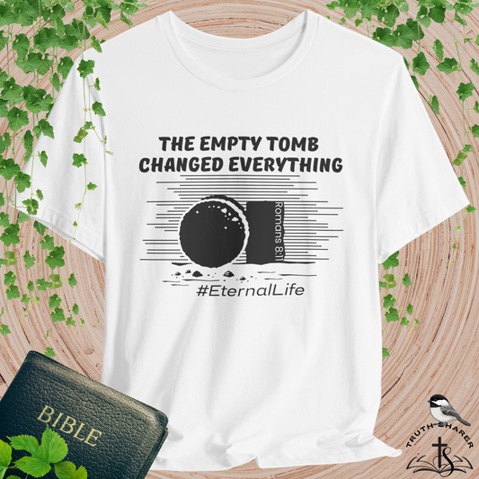 Empty Tomb Bella Canvas T-Shirt | Romans 8:11 #Eternal Life Tee
