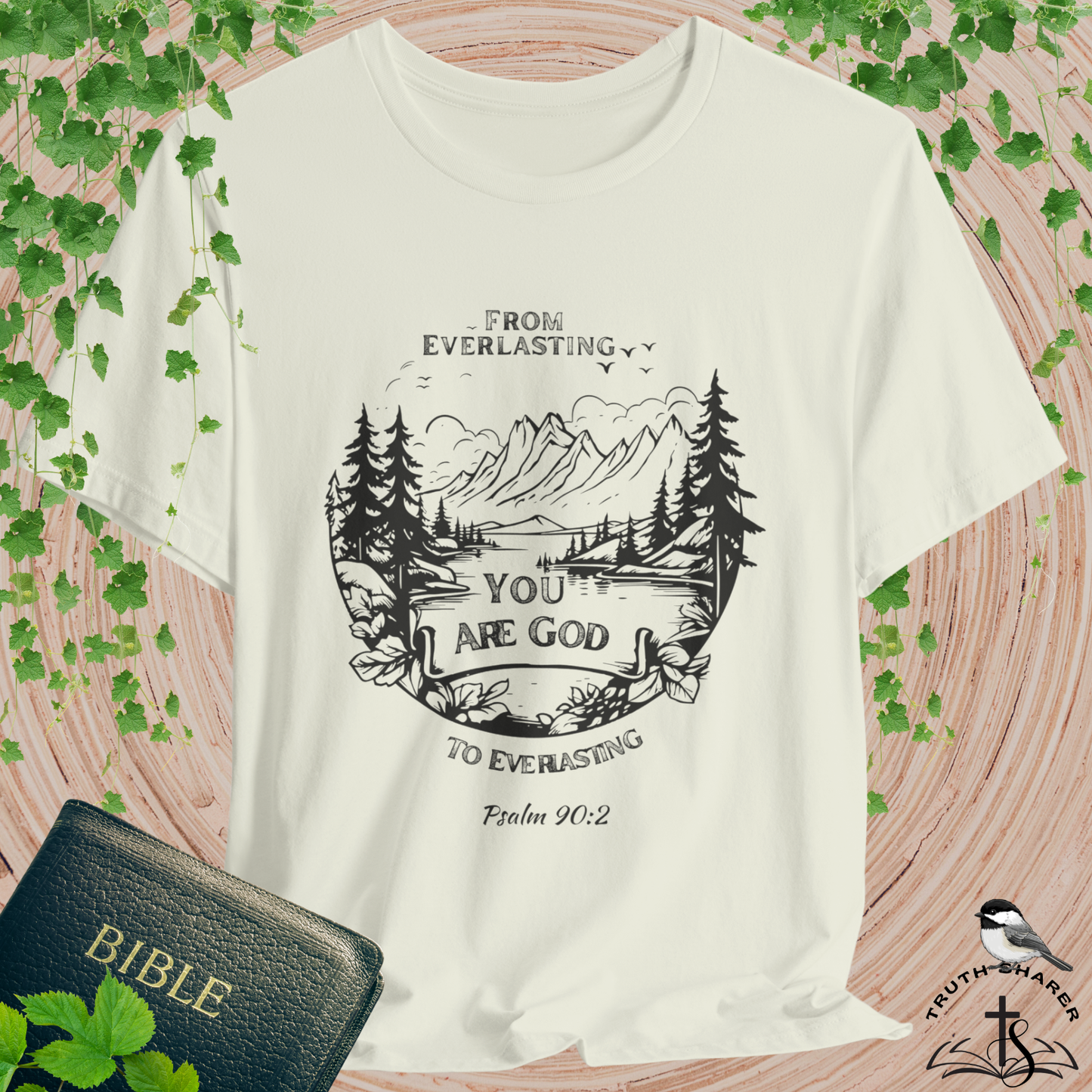 Everlasting God Bella Canvas T-Shirt | Psalm 90:2