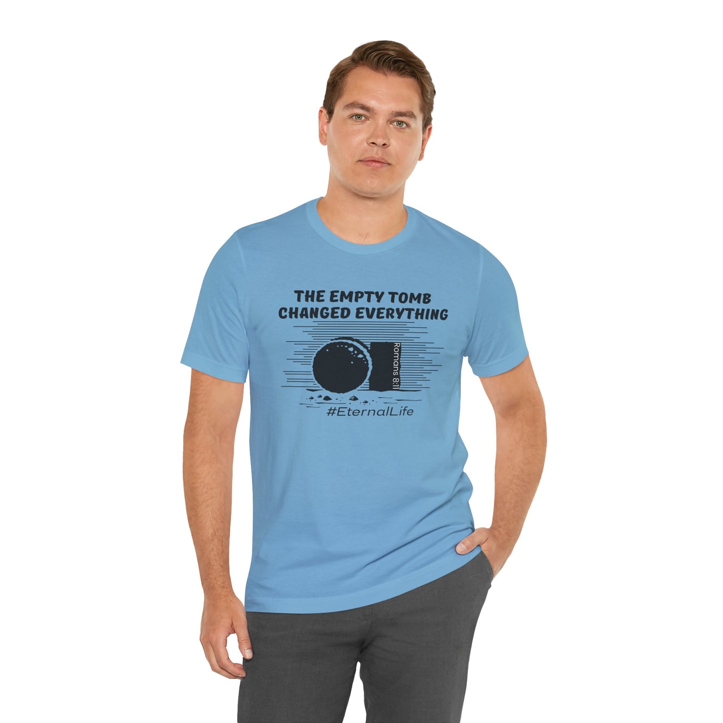Empty Tomb Bella Canvas T-Shirt | Romans 8:11 #Eternal Life Tee