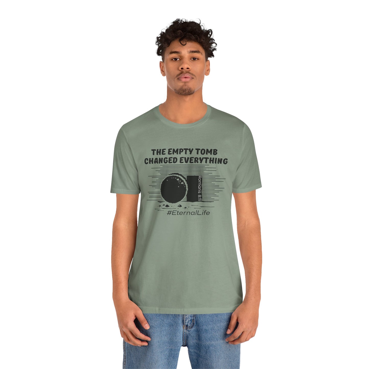 Empty Tomb Bella Canvas T-Shirt | Romans 8:11 #Eternal Life Tee