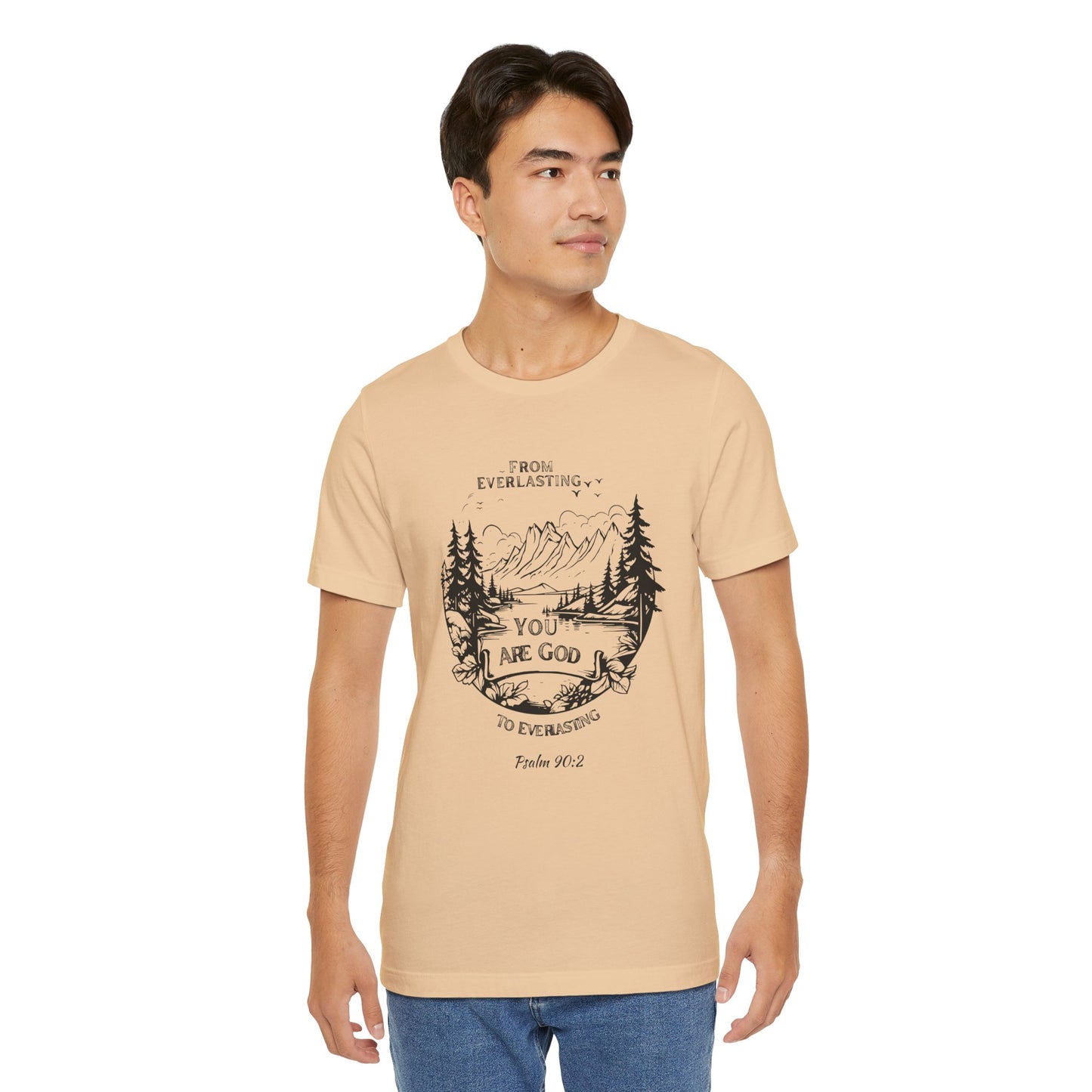 Everlasting God Bella Canvas T-Shirt | Psalm 90:2