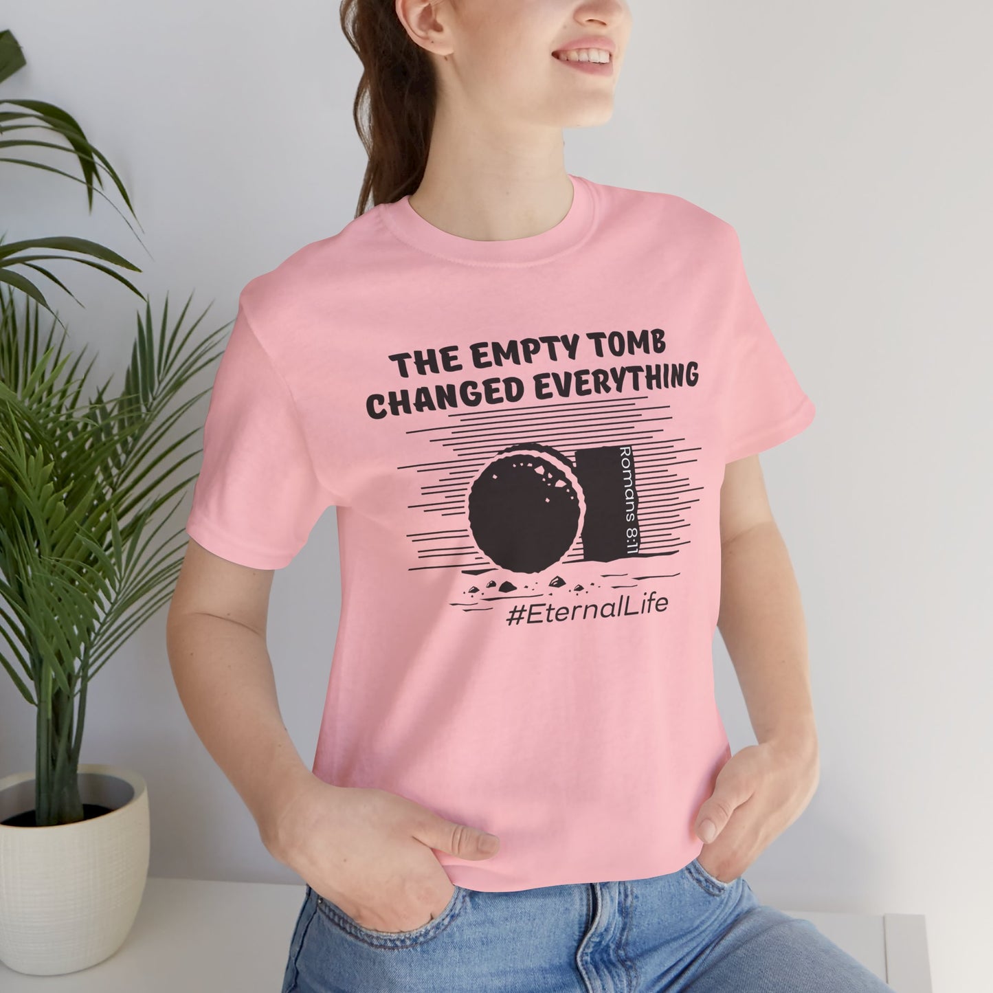 Empty Tomb Bella Canvas T-Shirt | Romans 8:11 #Eternal Life Tee
