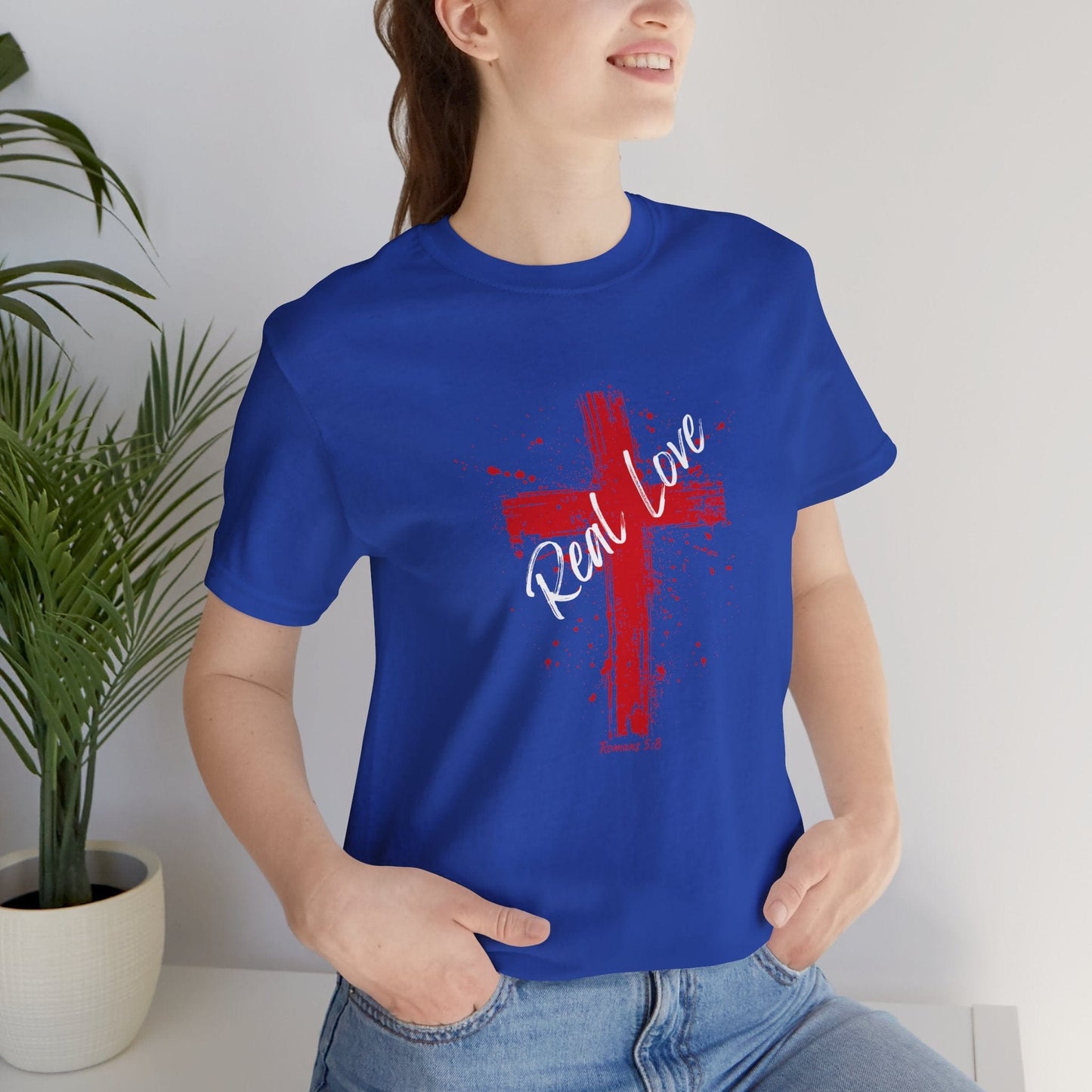 "Real Love” Cross T-Shirt