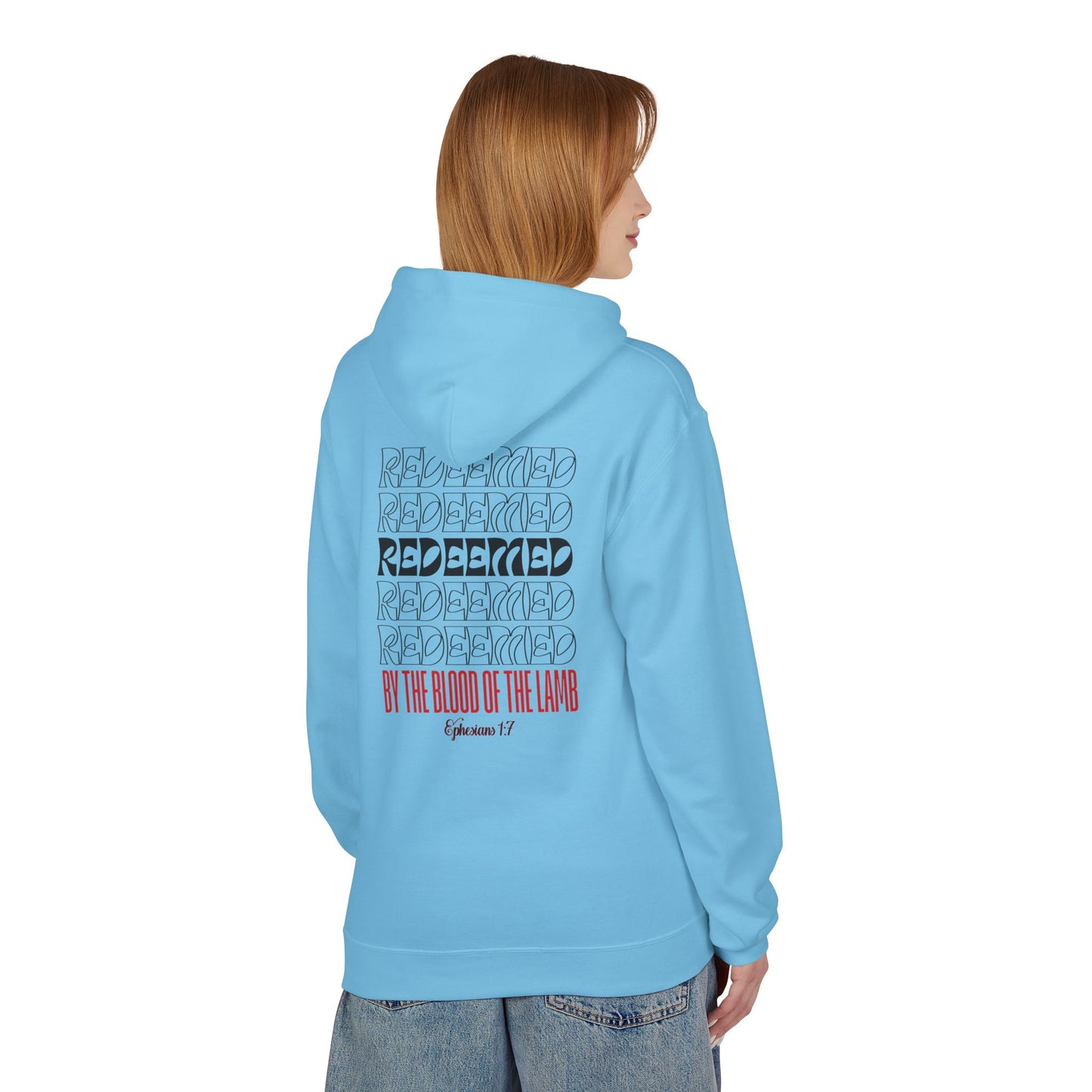 Redeemed by the Blood Unisex Christian Hoodie