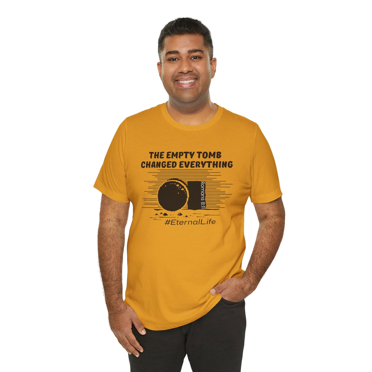Empty Tomb Bella Canvas T-Shirt | Romans 8:11 #Eternal Life Tee