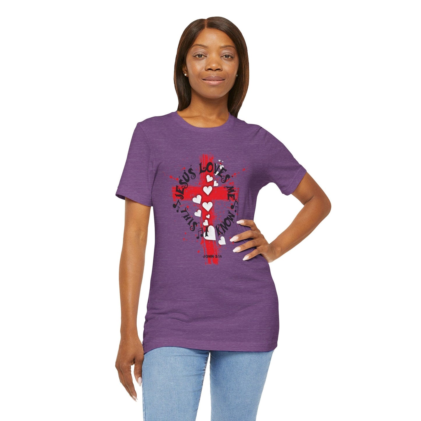 “Jesus Loves Me” Cross T-Shirt