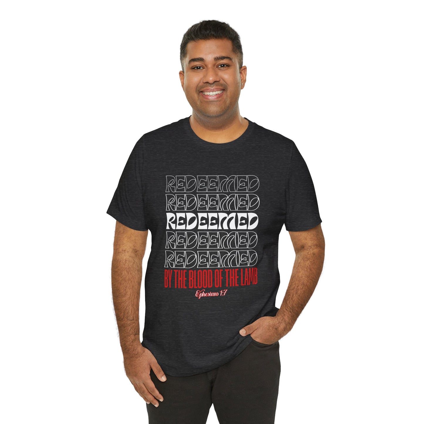 Redeemed by the Blood Bella Canvas T-Shirt | Unisex Christian Tee